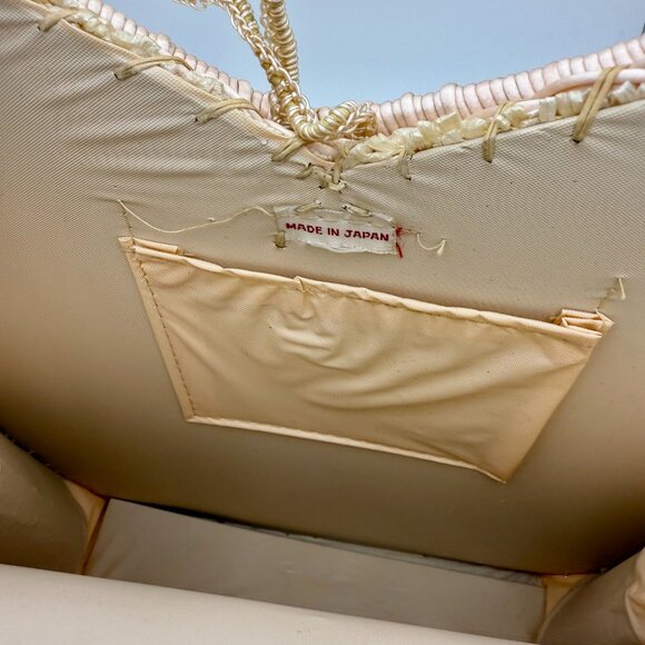 Vintage Handbag with Flowers - Picture 4 of 13